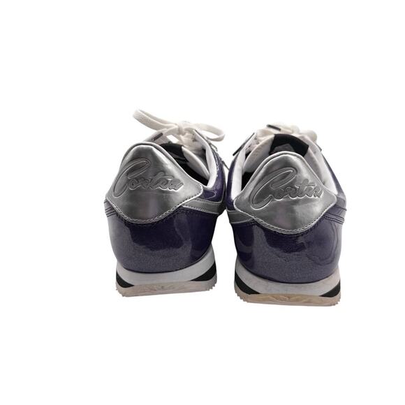 Nike Cortez 72‎ Basic Premium QS Purple White Silver Mens Size 12.5 - Picture 6 of 10
